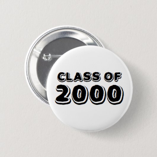 klasse 2000 ronde button 5,7 cm (Voorkant /achterkant)
