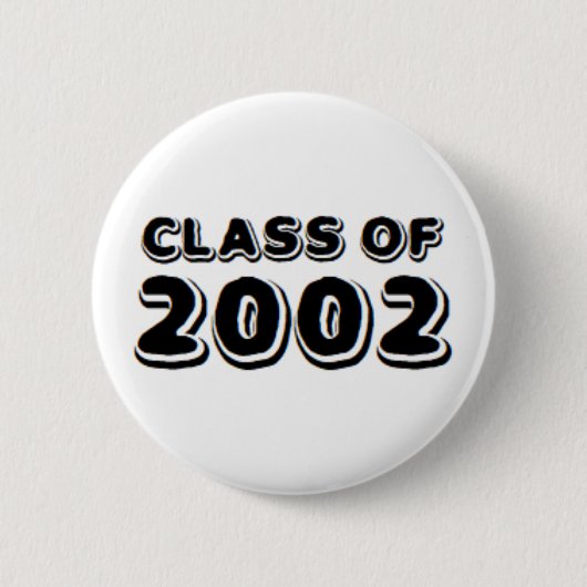 klasse 2002 ronde button 5,7 cm (Voorkant)