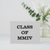 Klasse 2004 briefkaart (Staand voorkant)