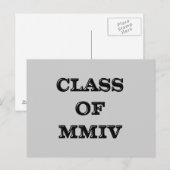 Klasse 2004 briefkaart (Voorkant / Achterkant)