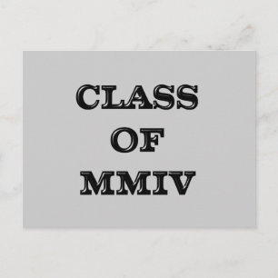 Klasse 2004 briefkaart