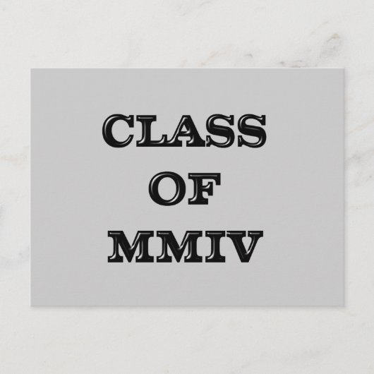 Klasse 2004 briefkaart (Voorkant)