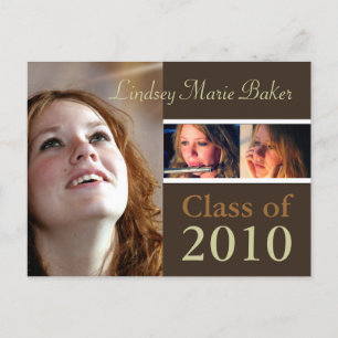 Klasse 2010 Briefkaarten voor het uitnodigen van A