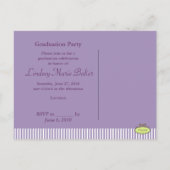 Klasse 2010 Briefkaarten voor het uitnodigen van A (Achterkant)