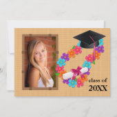 Klasse 2013 Roze Lei Afstuderen Uitnodiging (Voorkant)