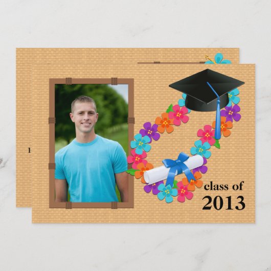 Klasse 2013 Uitnodiging tot Afstuderen Lei (Voorkant / Achterkant)