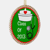 Klasse 2013 Versiering van zurenAfstuderen Keramisch Ornament (Rechts)