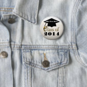 Klasse 2014, of elk jaar Afstuderen in Button (In situ)