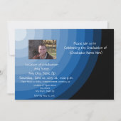 Klasse 2015 Blue Afstuderen Invites by Janz Kaart (Achterkant)