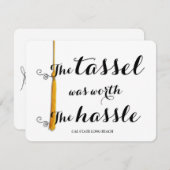 Klasse 2015 College / Universitair Afstuderen Aankondiging (Voorkant / Achterkant)