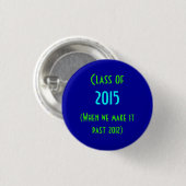 klasse 2015 ronde button 3,2 cm (Voorkant /achterkant)