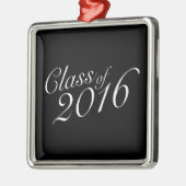 Klasse 2016 High School Afstuderen Metalen Ornament (Links)