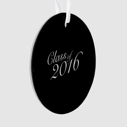 Klasse 2016 High School Afstuderen Ornament (voorkant)