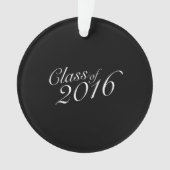 Klasse 2016 High School Afstuderen Ornament (voorkant)