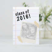 klasse 2016 kaart (Staand voorkant)