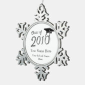  klasse 2016 tin sneeuwvlok ornament (Rechts)