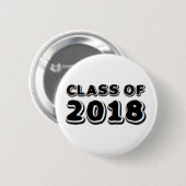 klasse 2018 ronde button 5,7 cm (Voorkant /achterkant)