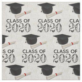 Klasse 2020 Graduation Cap Diploma Stof