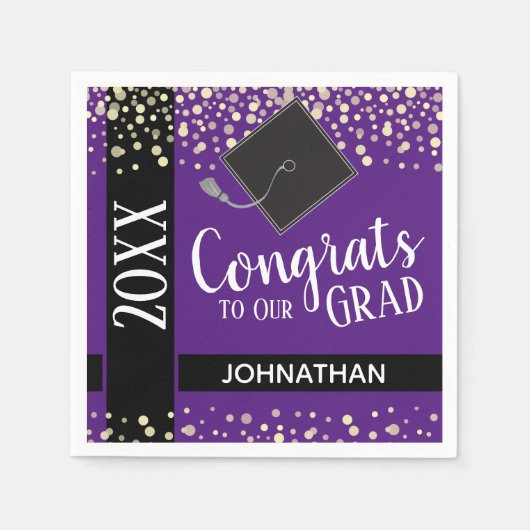 Klasse 2021 Graduation Party Servet (Voorkant)
