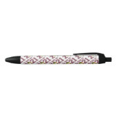 Klasse 2021 Klasse Ring (maroon) Zwarte Inkt Pen (Bovenkant)