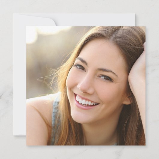 Klasse 2021 Waterverf Floral Afstuderen Card Kaart (Achterkant)