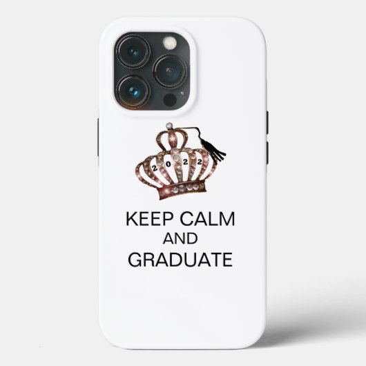 Klasse 2022 - "Kalm houden en Afstuderen" Case-Mate iPhone Case (Achterkant)