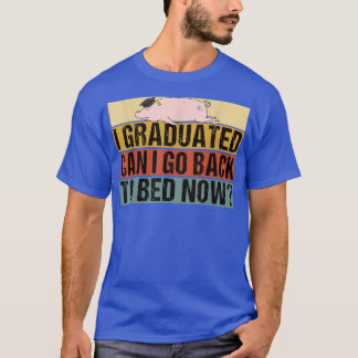 Klasse 2022 Kan ik teruggaan naar nu varkensvarken T-shirt