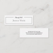 Klasse 2022 van de afstuderen Aankondiging van de  (Voorkant / Achterkant)