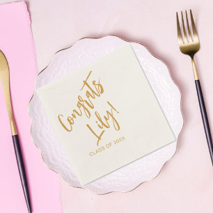 Klasse 2023 Decoraties van de Graduation Party Servet