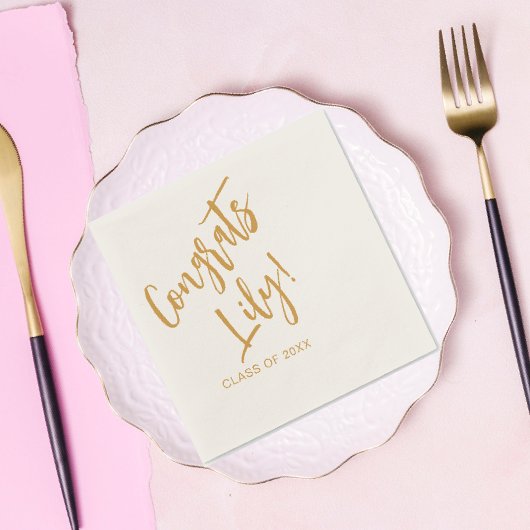 Klasse 2023 Decoraties van de Graduation Party Servet