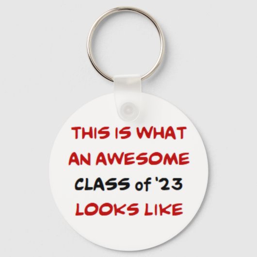 klasse 2023, geweldige sleutelhanger (Voorkant)