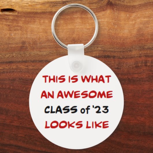 klasse 2023, geweldige sleutelhanger (Voorkant)