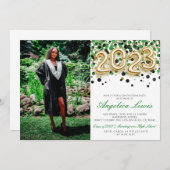 Klasse 2023 Graduation Party Invitation Kaart (Voorkant / Achterkant)