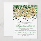 Klasse 2023 Graduation Party Invitation Kaart (Voorkant / Achterkant)