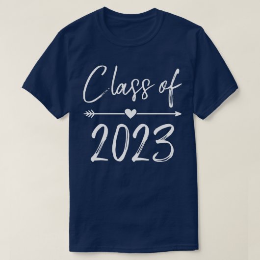 Klasse 2023 Hoger afstuderen T-shirt (Design voorkant)