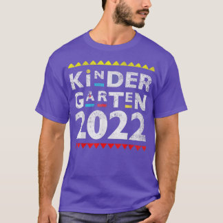 Klasse 2023 Kindergarten Jaar 90 Cultuur TV Stijl T-shirt