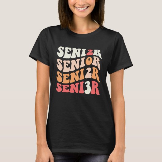 Klasse 2023 Senior 2023 Terug naar school 2023 of  T-shirt (Voorkant)