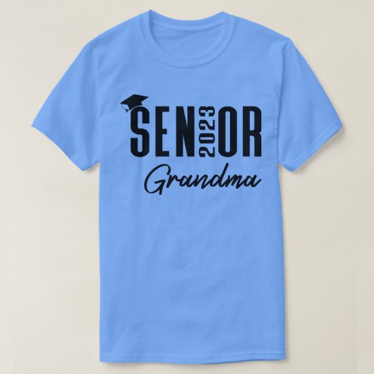 Klasse 2023 Senior Grand Cassa & Tassel T-shirt (Design voorkant)
