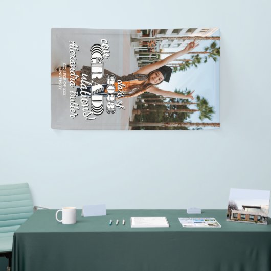 Klasse 2023 Vet Photo ConGRAD-Afstuderen Spandoek (Beurs)