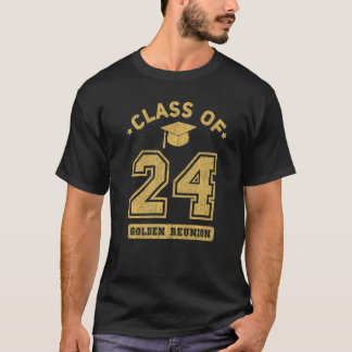 Klasse 2024 Hogeschool Afstuderen reunio T-shirt