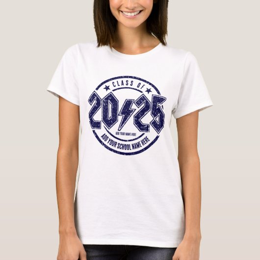Klasse 2025 Afstudeerder T-shirt (Voorkant)