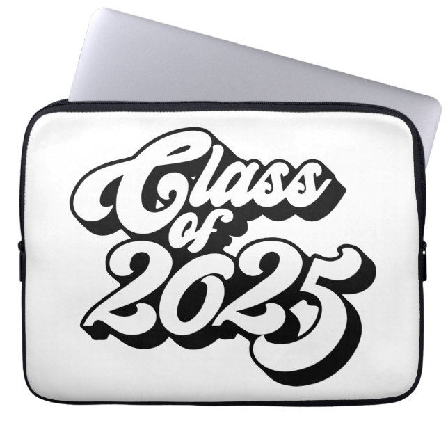 Klasse 2025 Retro Laptop Sleeve (Voorkant)