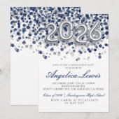 Klasse 2026 Graduation Party Invitation Kaart (Voorkant / Achterkant)