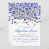 Klasse 2026 Graduation Party Invitation Kaart (Voorkant / Achterkant)