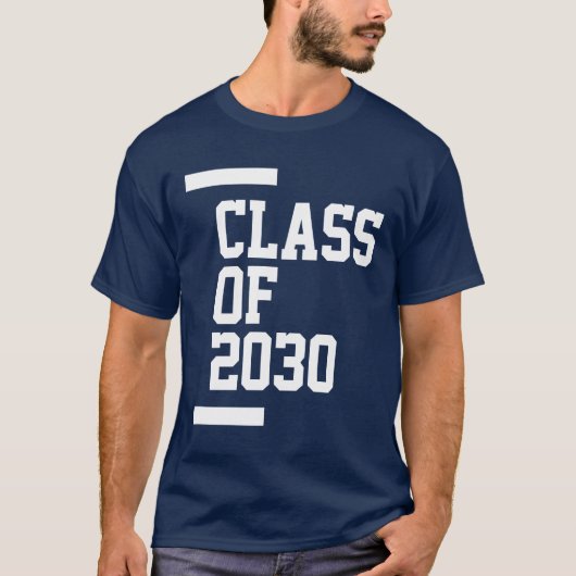 Klasse 2030 - Hogere School voor Afstuderen T-shirt (Voorkant)