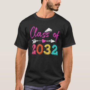 Klasse 2032 2021 Groei met Kinderen van de eerste T-shirt