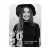 Klasse 20XX | Foto Afstuderen Aankondiging Magneet (Verticaal)