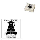 Klasse 20XX Rubberstempel (Gestempeld)