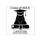 Klasse 20XX Rubberstempel (Afrduk)