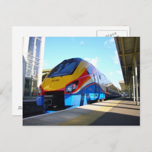 Klasse 222 briefkaart (Voorkant / Achterkant)